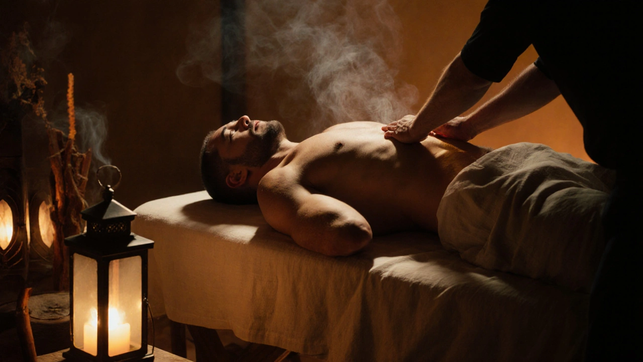 Mužská sexuální energie a její transformace při lingam masáži