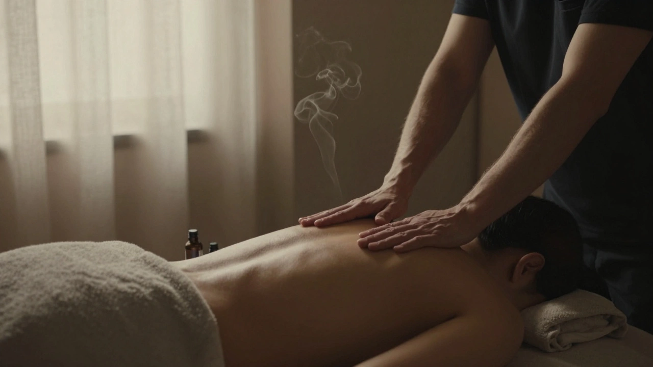 Uvolnění svalového napětí tantrickou masáží: Jak funguje dotek